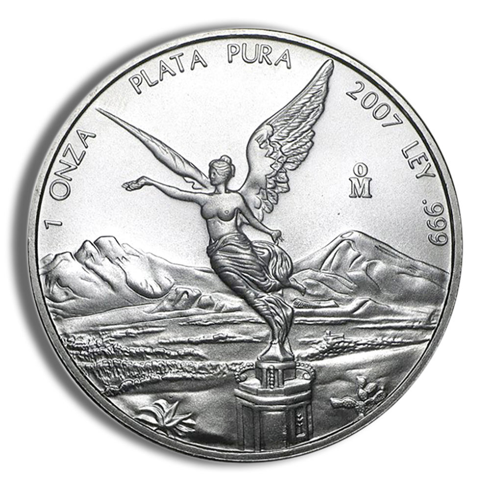 2007 1 Oz Silver Mexico Libertad - BU