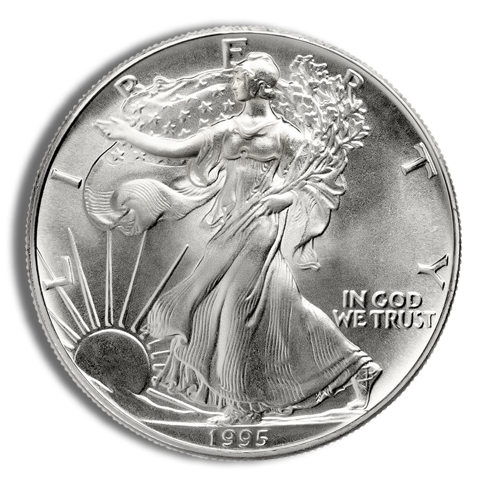 1995 Silver American Eagle - BU