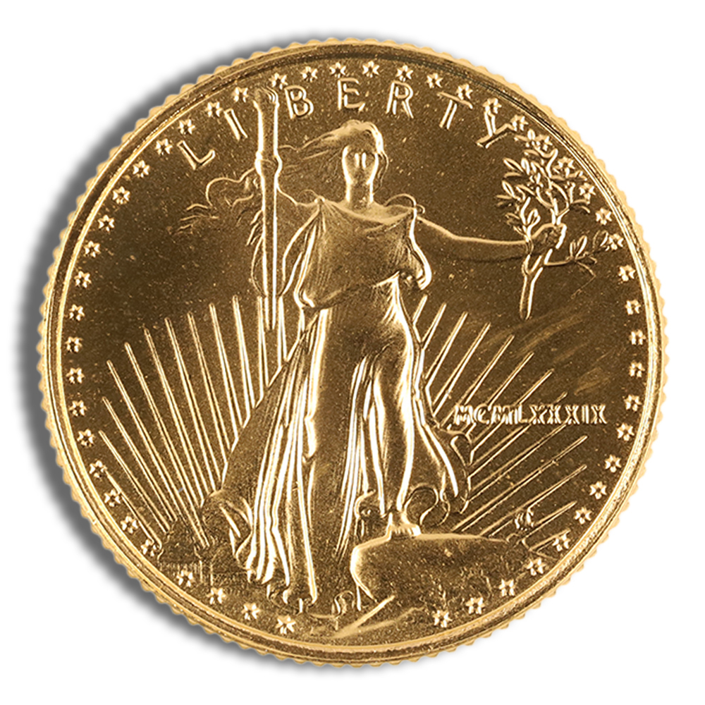 1988 1/10 Oz Gold American Eagle - BU (MCMLXXXVIII)