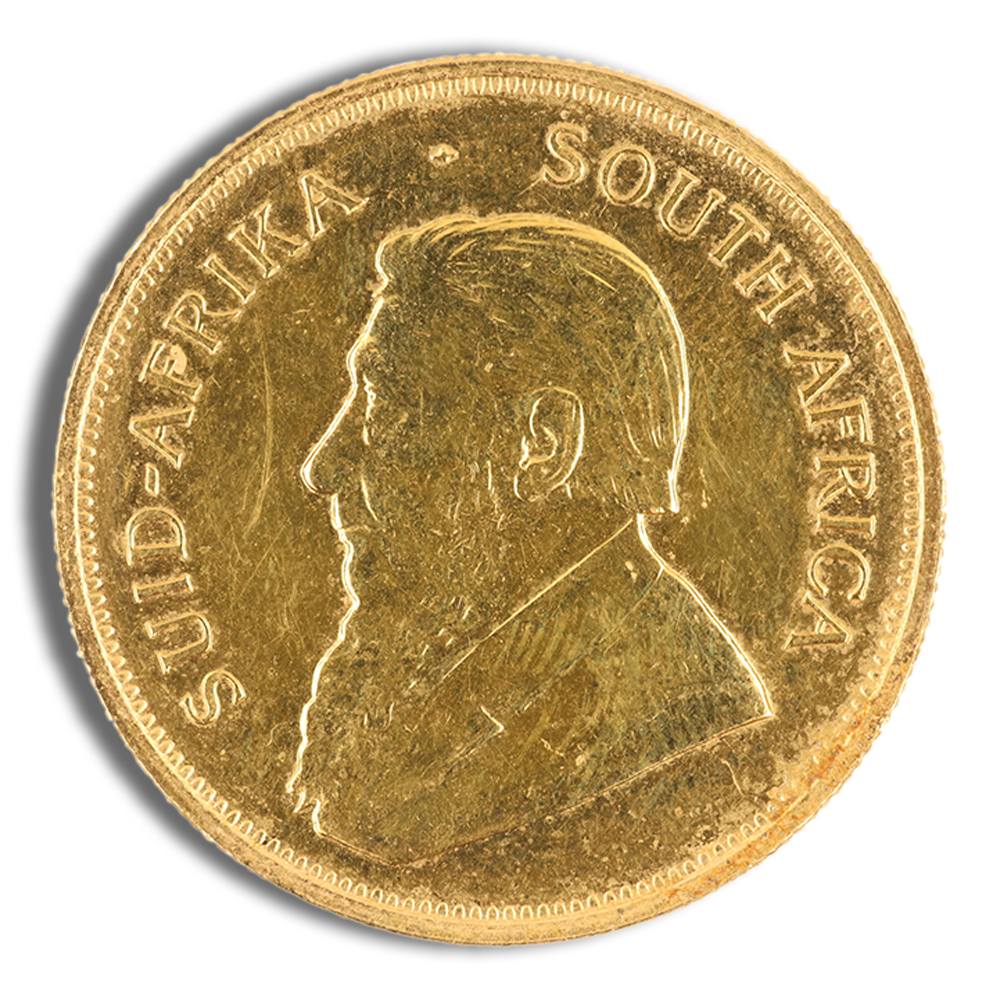 1 Oz Gold South Africa Krugerrand (Random Year, Impaired Condition)