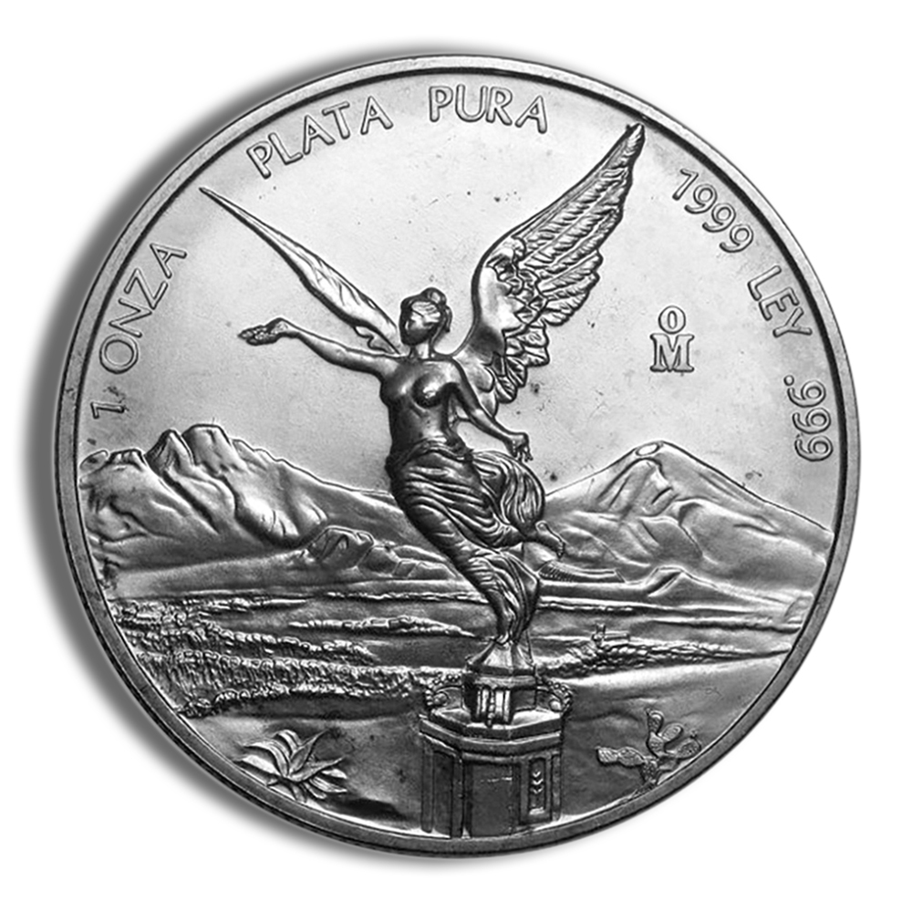 1999 1 Oz Silver Mexico Libertad - BU