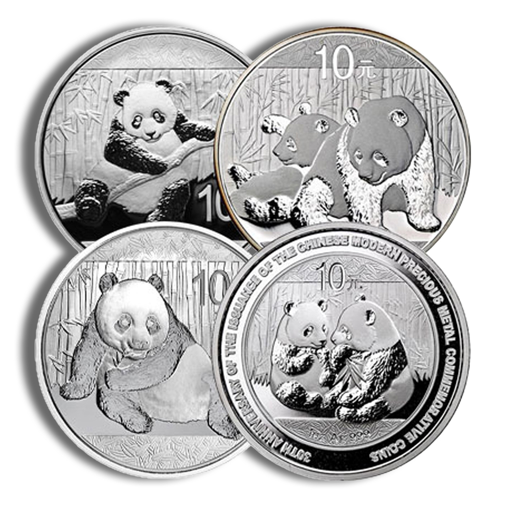 1 Oz Platinum China Panda - BU (Random Year)