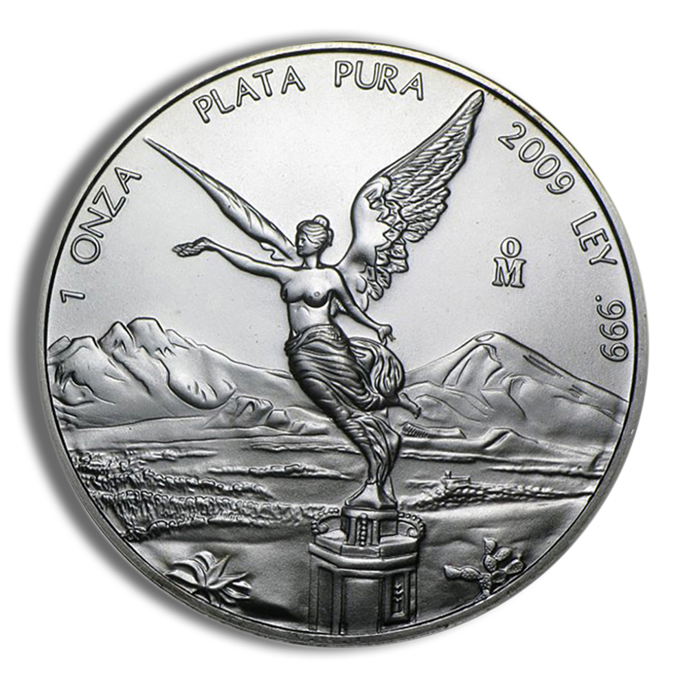 2009 1 Oz Silver Mexico Libertad - BU