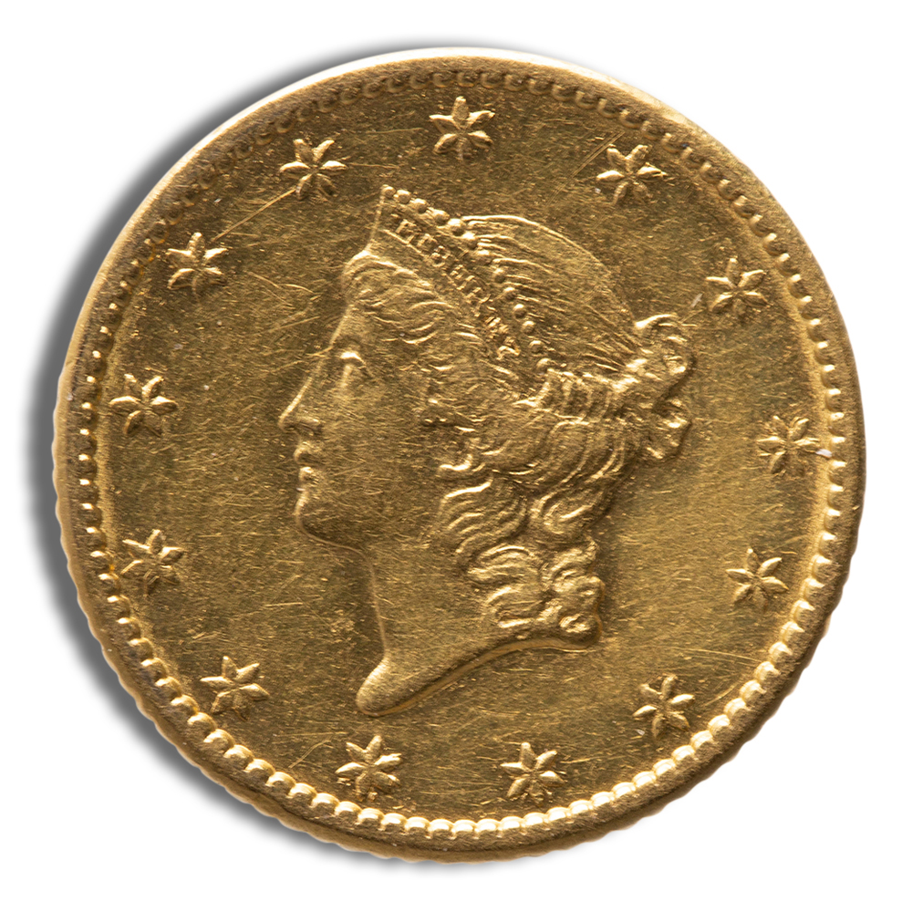 $1 Gold Liberty Type 1 - XF (Random Year)